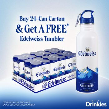 Drinkies-Edelweiss-Promo-350x350 - Beverages Food , Restaurant & Pub Johor Kedah Kelantan Kuala Lumpur Melaka Negeri Sembilan Online Store Pahang Penang Perak Perlis Promotions & Freebies Putrajaya Sabah Sarawak Selangor Terengganu 