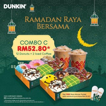 Dunkin-Ramadan-Raya-Combos-Promotion-2-350x350 - Beverages Food , Restaurant & Pub Johor Kedah Kelantan Kuala Lumpur Melaka Negeri Sembilan Pahang Penang Perak Perlis Promotions & Freebies Putrajaya Sabah Sarawak Selangor Terengganu 