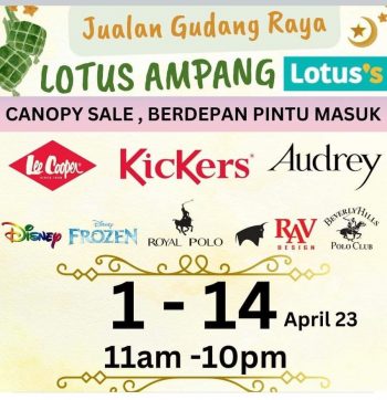 ED-Labels-Canopy-Car-Park-Sale-at-Lotus-Ampang-350x362 - Apparels Baby & Kids & Toys Children Fashion Fashion Accessories Fashion Lifestyle & Department Store Kuala Lumpur Lingerie Selangor Underwear Warehouse Sale & Clearance in Malaysia 