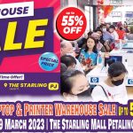16-19 Mar 2023: HP Warehouse Sale Clearance ( Laptops, Printers, Scanners & More)
