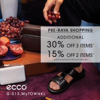 Ecco-Pre-Raya-Promotion-at-MyTOWN-350x350 - Fashion Accessories Fashion Lifestyle & Department Store Footwear Kuala Lumpur Promotions & Freebies Selangor 