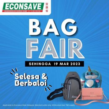 Econsave-Bag-Fair-Promotion-350x350 - Bags Fashion Accessories Fashion Lifestyle & Department Store Handbags Johor Kedah Kelantan Kuala Lumpur Melaka Negeri Sembilan Pahang Penang Perak Perlis Promotions & Freebies Putrajaya Selangor Supermarket & Hypermarket Terengganu 