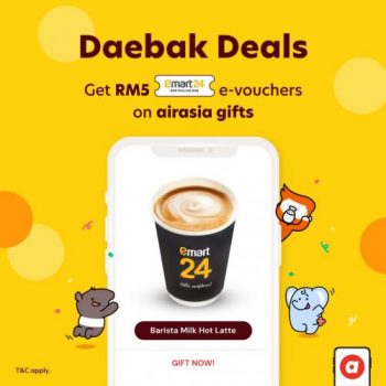 Emart24-AirAsia-Super-App-Daebak-Deals-Promotion-1-350x350 - Beverages Food , Restaurant & Pub Johor Kedah Kelantan Kuala Lumpur Melaka Negeri Sembilan Pahang Penang Perak Perlis Promotions & Freebies Putrajaya Sabah Sarawak Selangor Terengganu 