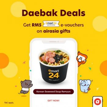 Emart24-AirAsia-Super-App-Daebak-Deals-Promotion-4-350x350 - Beverages Food , Restaurant & Pub Johor Kedah Kelantan Kuala Lumpur Melaka Negeri Sembilan Pahang Penang Perak Perlis Promotions & Freebies Putrajaya Sabah Sarawak Selangor Terengganu 