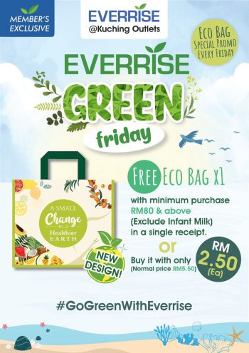 Everrise-Green-Friday-Deal-350x495 - Promotions & Freebies Sarawak Supermarket & Hypermarket 