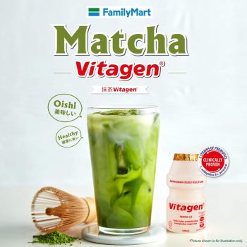 Familymart-New-Matcha-Vitagen-Special-350x350 - Beverages Food , Restaurant & Pub Johor Kedah Kelantan Kuala Lumpur Melaka Negeri Sembilan Pahang Penang Perak Perlis Promotions & Freebies Putrajaya Sabah Sales Happening Now In Malaysia Sarawak Selangor Terengganu 