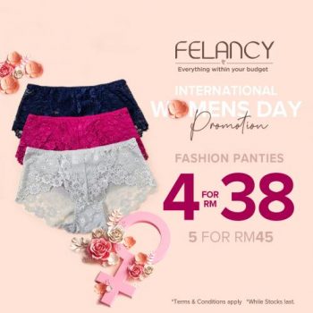 Felancy-International-Womens-Day-Promotion-350x350 - Fashion Accessories Fashion Lifestyle & Department Store Johor Kedah Kelantan Kuala Lumpur Lingerie Melaka Negeri Sembilan Pahang Penang Perak Perlis Promotions & Freebies Putrajaya Sabah Sarawak Selangor Terengganu Underwear 