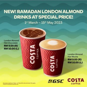 GSC-Costa-Coffee-Ramadan-London-Almond-Drinks-Promotion-350x350 - Beverages Cinemas Food , Restaurant & Pub Johor Kedah Kelantan Kuala Lumpur Melaka Movie & Music & Games Negeri Sembilan Pahang Penang Perak Perlis Promotions & Freebies Putrajaya Sabah Sales Happening Now In Malaysia Sarawak Selangor Terengganu 