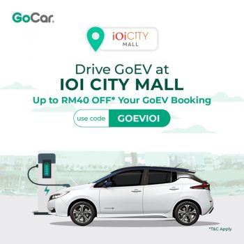 GoCar-GoEV-IOI-City-Mall-RM40-Promo-Code-350x350 - Johor Kedah Kelantan Kuala Lumpur Melaka Negeri Sembilan Pahang Penang Perak Perlis Promotions & Freebies Putrajaya Sabah Sarawak Selangor Terengganu 