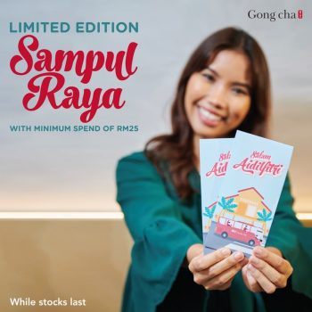 Gong-Cha-Sampul-Raya-Deal-350x350 - Beverages Food , Restaurant & Pub Johor Kedah Kelantan Kuala Lumpur Melaka Negeri Sembilan Pahang Penang Perak Perlis Promotions & Freebies Putrajaya Sabah Sarawak Selangor Terengganu 