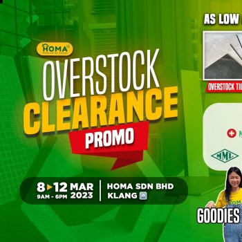 HOMA-Overstock-Clearance-Promo-350x350 - Building Materials Home & Garden & Tools Promotions & Freebies Selangor 