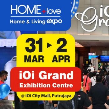 HOMElove-Home-Living-Expo-Sale-at-IOI-City-Mall-350x350 - Beddings Electronics & Computers Furniture Home & Garden & Tools Home Appliances Home Decor Kitchen Appliances Malaysia Sales Putrajaya 