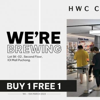 HWC-Coffee-Buy-1-Free-1-Promotion-at-IOI-Mall-Puchong-350x350 - Beverages Food , Restaurant & Pub Promotions & Freebies Selangor 