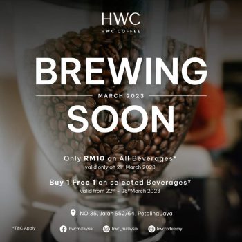 HWC-Coffee-Opening-Promotions-at-SS2-350x350 - Beverages Food , Restaurant & Pub Promotions & Freebies Sales Happening Now In Malaysia Selangor 