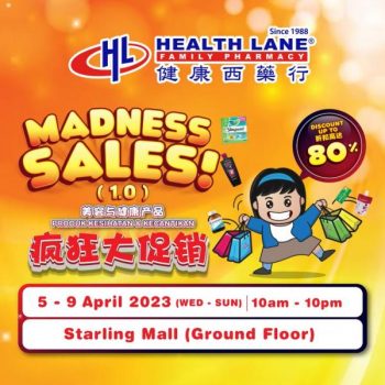Health-Lane-Madness-Sale-at-Starling-Mall-350x350 - Beauty & Health Health Supplements Malaysia Sales Personal Care Selangor 