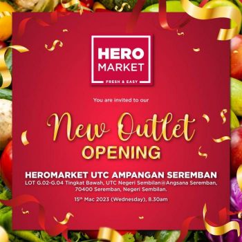 HeroMarket-Opening-Promotion-at-UTC-Ampangan-Seremban-350x350 - Negeri Sembilan Promotions & Freebies Supermarket & Hypermarket 