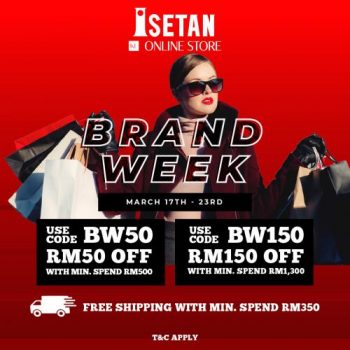 Isetan-Online-Store-Brand-Week-Promotion-350x350 - Johor Kedah Kelantan Kuala Lumpur Melaka Negeri Sembilan Online Store Pahang Penang Perak Perlis Promotions & Freebies Putrajaya Sabah Sarawak Selangor Supermarket & Hypermarket Terengganu 