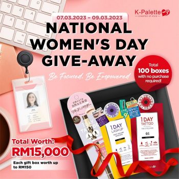 K-Palette-National-Womens-Day-Give-Away-350x350 - Beauty & Health Cosmetics Promotions & Freebies 