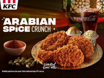 KFC-Arabian-Spice-Crunch-Special-350x263 - Beverages Food , Restaurant & Pub Johor Kedah Kelantan Kuala Lumpur Melaka Negeri Sembilan Pahang Penang Perak Perlis Promotions & Freebies Putrajaya Sabah Sarawak Selangor Terengganu 
