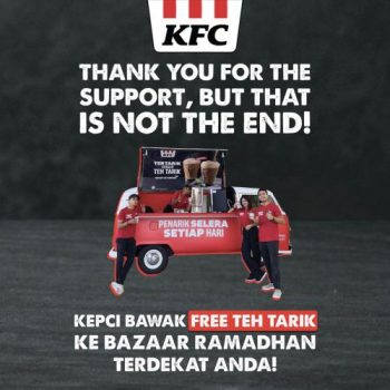 KFC-Teh-Tarik-Truck-FREE-Teh-Tarik-Promotion-350x350 - Beverages Fast Food Food , Restaurant & Pub Johor Kedah Kelantan Kuala Lumpur Melaka Negeri Sembilan Pahang Penang Perak Perlis Promotions & Freebies Putrajaya Sabah Sarawak Selangor Terengganu 
