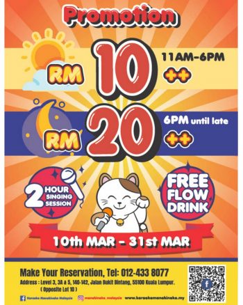 Karaoke-Manekineko-Opening-Special-at-Bukit-Bintang-350x438 - Karaoke Kuala Lumpur Movie & Music & Games Promotions & Freebies Selangor 