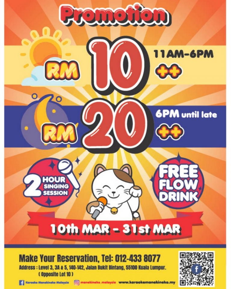 1031 Mar 2023 Karaoke Manekineko Opening Special at Bukit Bintang