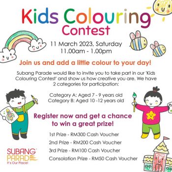 Kid-Colouring-Contest-at-Subang-Parade-350x350 - Events & Fairs Others Selangor 