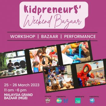 Kidpreneurs-Weekend-Bazaar-at-Malaysia-Grand-Bazaar-at-BBCC-350x350 - Events & Fairs Kuala Lumpur Selangor This Week Sales In Malaysia Upcoming Sales In Malaysia 