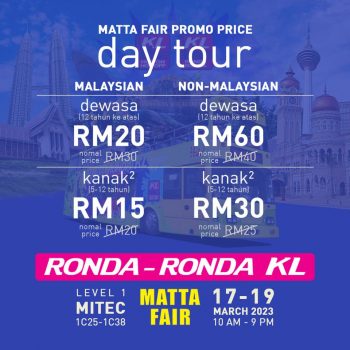 Kl-Hop-on-Hop-off-City-Tour-Matta-Fair-Promotion-1-350x350 - Events & Fairs Kuala Lumpur Selangor 