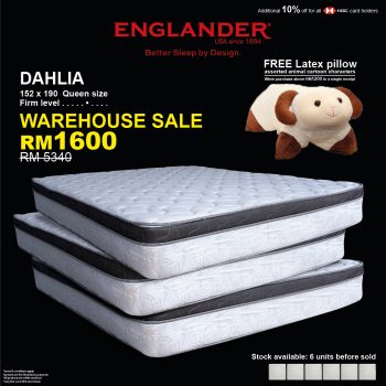 MFO-Mattress-Warehouse-Sale-10-1-350x350 - Beddings Home & Garden & Tools Mattress Selangor Warehouse Sale & Clearance in Malaysia 