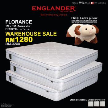 MFO-Mattress-Warehouse-Sale-13-1-350x350 - Beddings Home & Garden & Tools Mattress Selangor Warehouse Sale & Clearance in Malaysia 