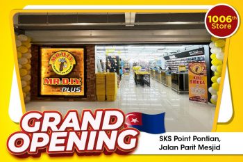 MR-DIY-Opening-Promotions-at-SKS-Point-Pontian-350x233 - Johor Others Promotions & Freebies 