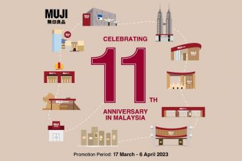 MUJI-11th-Anniversary-Deal-350x233 - Apparels Fashion Accessories Fashion Lifestyle & Department Store Johor Kedah Kelantan Kuala Lumpur Melaka Negeri Sembilan Others Pahang Penang Perak Perlis Promotions & Freebies Putrajaya Sabah Sarawak Selangor Terengganu 