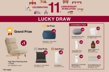 MUJI-Lucky-Draw-Contest-350x233 - Apparels Events & Fairs Fashion Accessories Fashion Lifestyle & Department Store Home & Garden & Tools Home Decor Home Hardware Johor Kedah Kelantan Kuala Lumpur Melaka Negeri Sembilan Online Store Others Pahang Penang Perak Perlis Putrajaya Sabah Sarawak Selangor Terengganu 