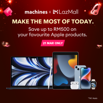 Machines-Lazada-21.3-Special-Sale-350x350 - Electronics & Computers IT Gadgets Accessories Johor Kedah Kelantan Kuala Lumpur Malaysia Sales Melaka Mobile Phone Negeri Sembilan Online Store Pahang Penang Perak Perlis Putrajaya Sabah Sarawak Selangor Terengganu 