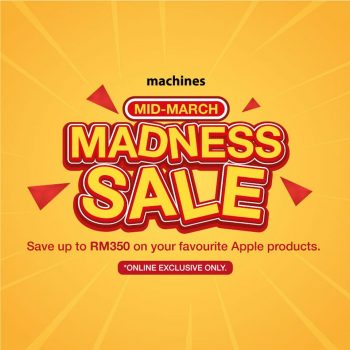 Machines-Mid-March-Madness-Sale-350x350 - Computer Accessories Electronics & Computers IT Gadgets Accessories Johor Kedah Kelantan Kuala Lumpur Malaysia Sales Melaka Negeri Sembilan Online Store Pahang Penang Perak Perlis Putrajaya Sabah Sarawak Selangor Terengganu 