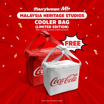 Marrybrown-Free-Coca-Cola-Cooler-Bag-Giveaway-at-Malaysia-Heritage-Studio-Melaka-1-350x350 - Beverages Food , Restaurant & Pub Melaka Promotions & Freebies 