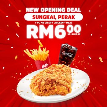 Marrybrown-Opening-Promotion-at-Sungkai-Perak-1-350x350 - Beverages Food , Restaurant & Pub Perak Promotions & Freebies Sales Happening Now In Malaysia This Week Sales In Malaysia 