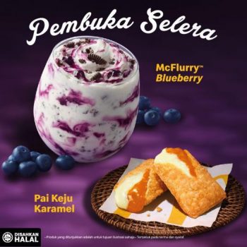 McDonalds-McFlurry-BlueBerry-and-Caramel-Cheese-Pie-Special-350x350 - Beverages Food , Restaurant & Pub Johor Kedah Kelantan Kuala Lumpur Melaka Negeri Sembilan Pahang Penang Perak Perlis Promotions & Freebies Putrajaya Sabah Sarawak Selangor Terengganu 