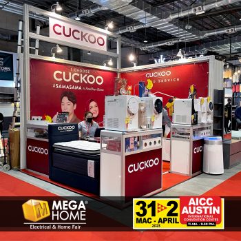Megahome-Electrical-and-Home-Fair-19-350x350 - Beddings Electronics & Computers Events & Fairs Furniture Home & Garden & Tools Home Appliances Home Decor Kitchen Appliances Mattress Upcoming Sales In Malaysia 