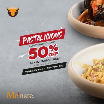 Menate-Steak-Hub-Pastalicious-Lunch-Happy-Hour-Promotion-350x350 - Beverages Food , Restaurant & Pub Promotions & Freebies Selangor 