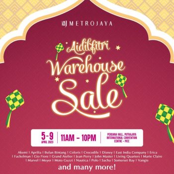 Metrojaya-Aidilfitri-Warehouse-Sale-1-350x350 - Apparels Fashion Accessories Fashion Lifestyle & Department Store Others Putrajaya Warehouse Sale & Clearance in Malaysia 