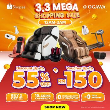 OGAWA-Shopping-Sale-on-Shopee-350x350 - Johor Kedah Kelantan Kuala Lumpur Malaysia Sales Melaka Negeri Sembilan Online Store Others Pahang Penang Perak Perlis Putrajaya Sabah Sarawak Selangor Terengganu 