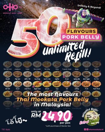 OHO-Mookata-Bar-Eat-All-You-Want-Promo-350x438 - Beverages Buffet Food , Restaurant & Pub Kuala Lumpur Promotions & Freebies Selangor 