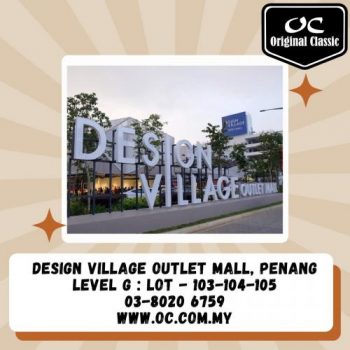 Original-Classic-Special-Sale-at-Design-Village-Penang-350x350 - Apparels Fashion Accessories Fashion Lifestyle & Department Store Footwear Malaysia Sales Penang Sales Happening Now In Malaysia 