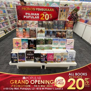 POPULAR-Grand-Opening-Promotion-at-IOI-City-Mall-5-350x350 - Books & Magazines Promotions & Freebies Putrajaya Stationery 