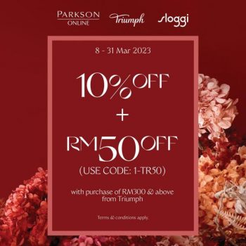 Parkson-Triumph-Sloggi-Promotion-350x350 - Fashion Accessories Fashion Lifestyle & Department Store Johor Kedah Kelantan Kuala Lumpur Lingerie Melaka Negeri Sembilan Online Store Pahang Penang Perak Perlis Promotions & Freebies Putrajaya Sabah Sarawak Selangor Terengganu Underwear 