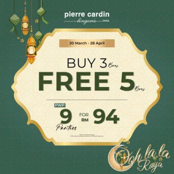 Pierre-Cardin-Lingerie-Ramadan-Raya-Sale-at-Mitsui-Outlet-Park-350x350 - Fashion Accessories Fashion Lifestyle & Department Store Lingerie Malaysia Sales Selangor Underwear 