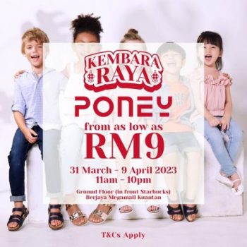 Poney-Kembara-Raya-Sale-at-Berjaya-Megamall-Kuantan-350x350 - Baby & Kids & Toys Children Fashion Malaysia Sales Pahang 