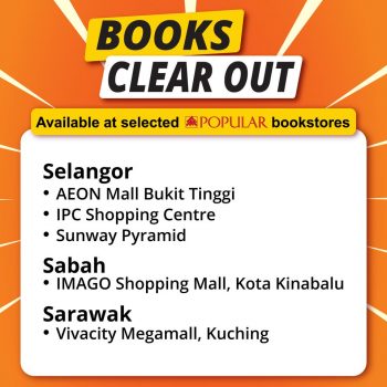 Popular-Books-Clear-Out-1-350x350 - Books & Magazines Sabah Sarawak Selangor Stationery Warehouse Sale & Clearance in Malaysia 